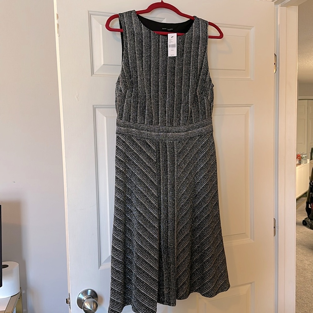 Silver and black Lane Bryant dress